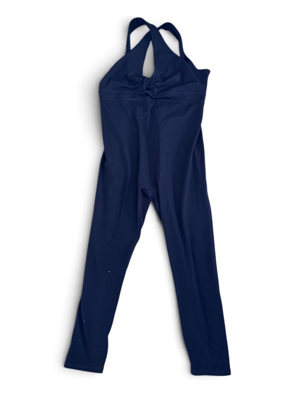 Fabletics PureLuxe Navy Crisscross Jumpsuit – Size XXL